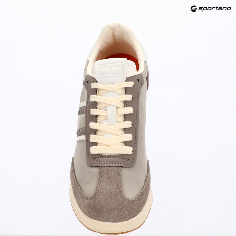 Férfi cipők Tommy Jeans Retro Runner Cleated Mix porcini taupe 9