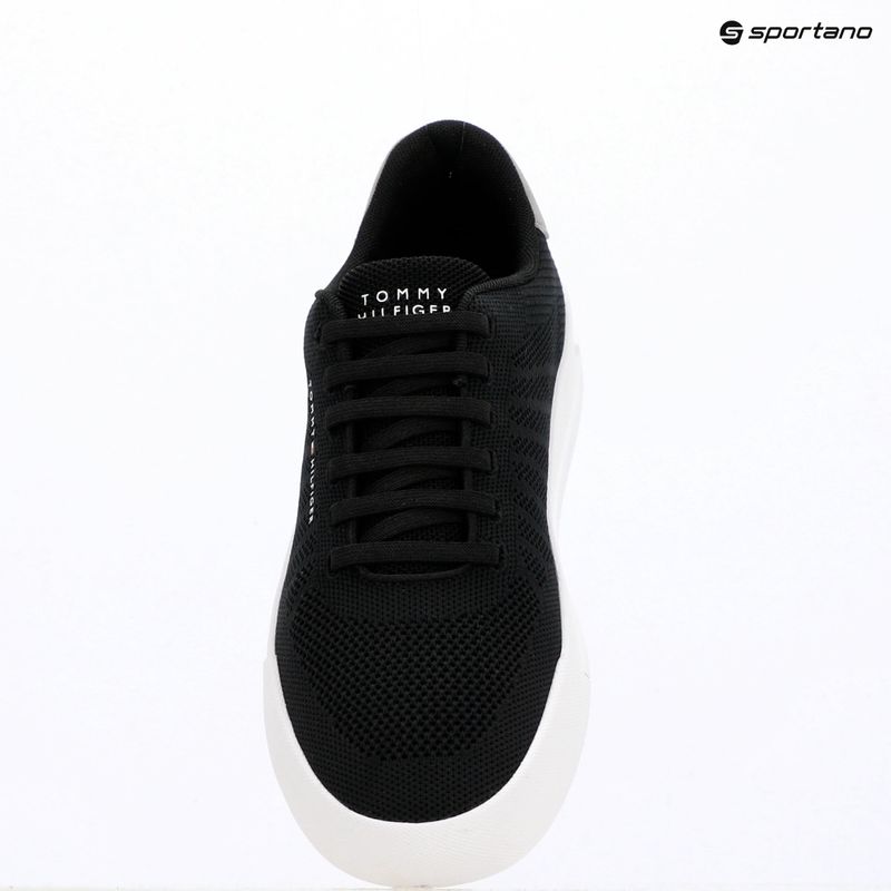 Férfi tornacipő Tommy Hilfiger Court Knit black 9