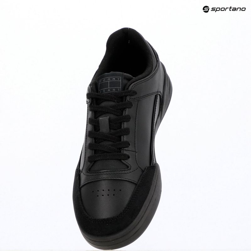 Férfi cipők Tommy Jeans Cupsole Leather black 9