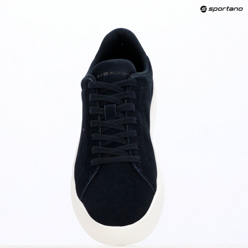 Férfi cipők Tommy Hilfiger Court Core Suede desert sky 9