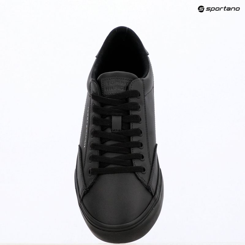 Férfi tornacipő Tommy Hilfiger Vulc Core RBW Long Lace Leather black 9