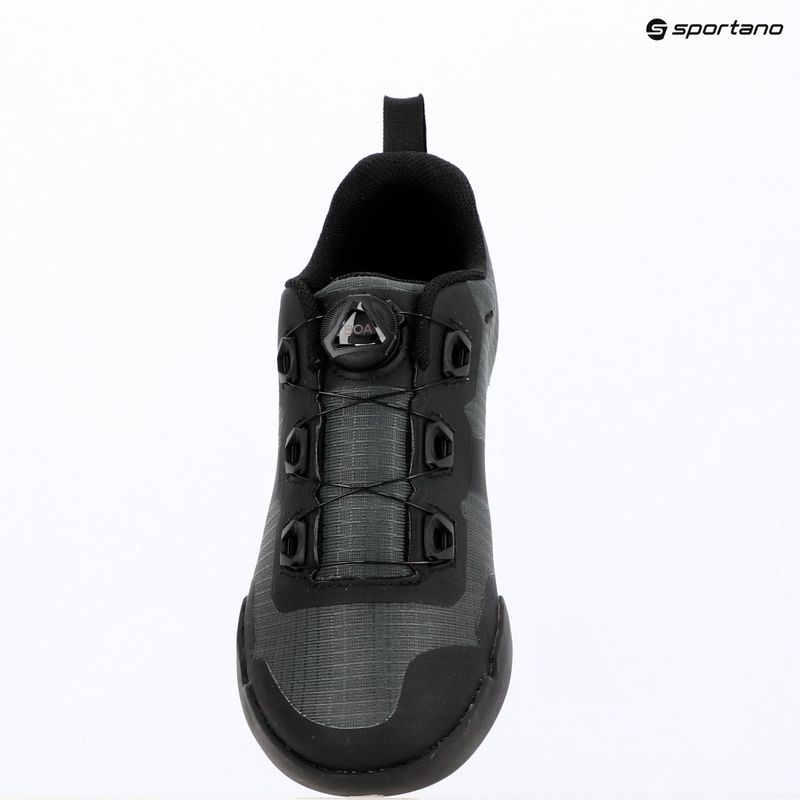 Férfi platform kerékpáros cipő Giro Tracker BOA black 5