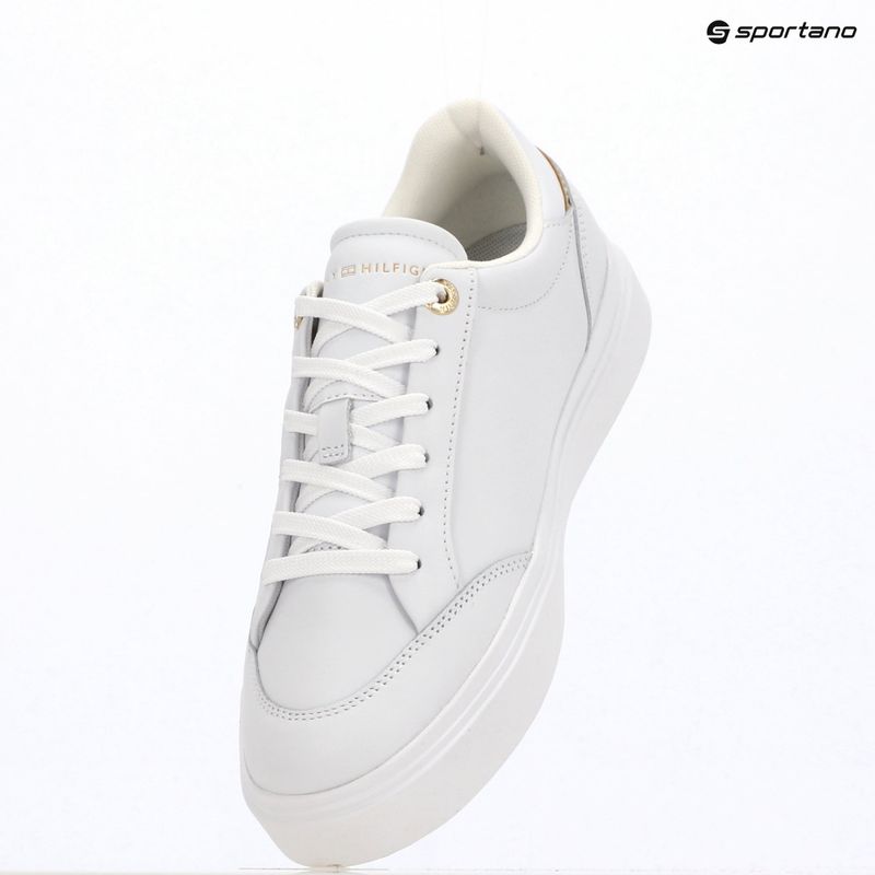 Női cipők Tommy Hilfiger Chic Cupsole Webbing white 9