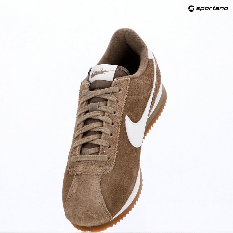 Női cipők Nike Cortez Vintage Suede mink brown/gum med brown/white 10