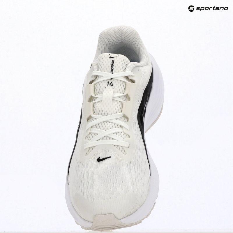 Férfi futócipő Nike Downshifter 14 summit white/black/white/metallic silver 13