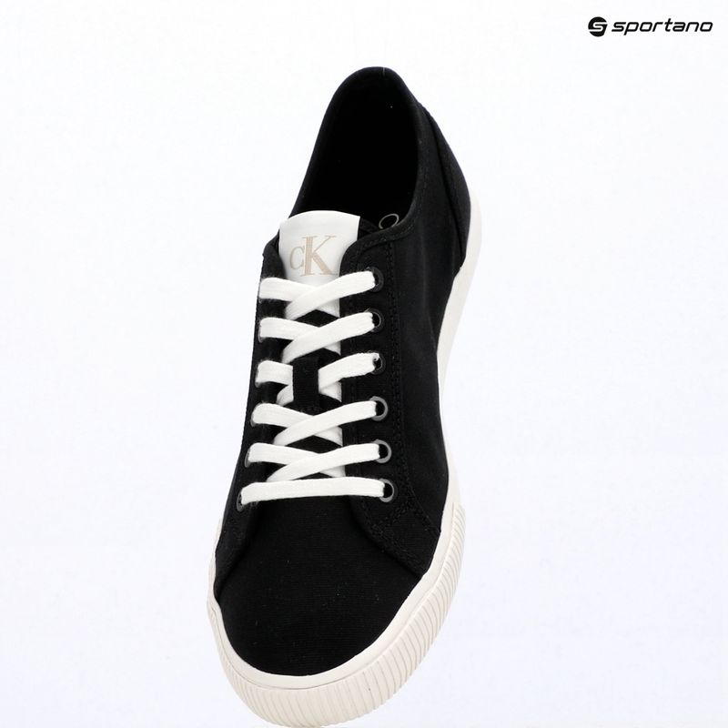 Férfi tornacipő Calvin Klein YM0YM01209 3 Ess Vulc Low Mg Canvas ck black/bright white 9