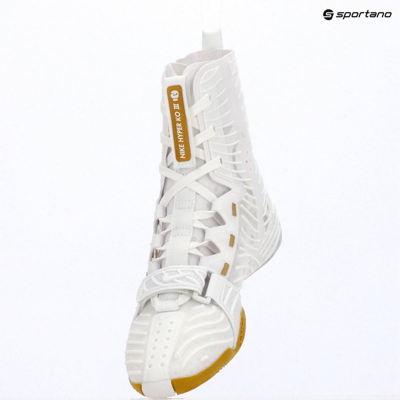 Bokszcipő Nike HyperKo 3 white/metallic gold 18