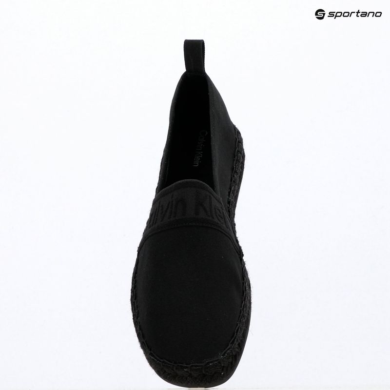 Női spárgatalpú cipők Calvin Klein HW0HW02934 Oblique Webbing Triple Black 9