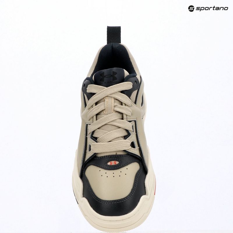 Edzőcipők Under Armour HB-LO desert sand/stone/racer red 9