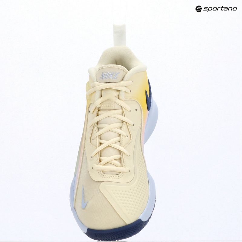 Nike React Hyperset 2 SE röplabdacipő kókusztej/ködös kék/hidrogénkék 9