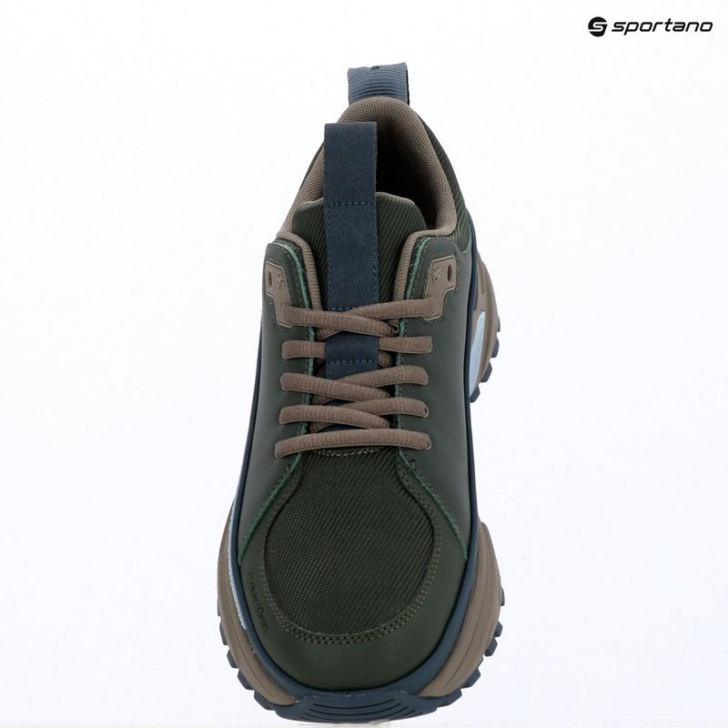 Férfi cipők Calvin Klein YM0YM01417 Hike Runner Laceup Tech Mix thym/taupe smog 9