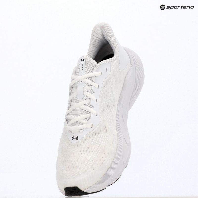 Férfi futócipő Under Armour Turbulance 3 white/black/distant gray 10