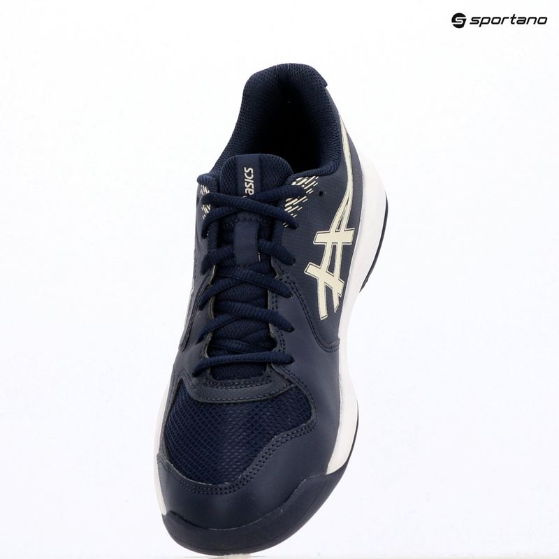 Férfi teniszcipő ASICS Gel-Dedicate 9 Indoor midnight/oatmeal 9