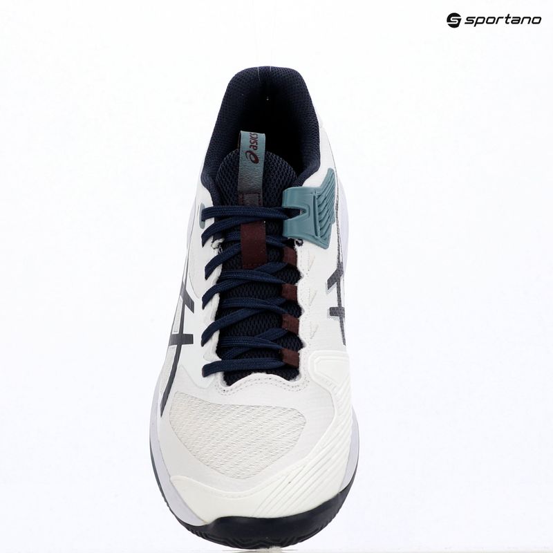 Férfi teniszcipő ASICS Solution Speed FF 4 Clay white/midnight 9