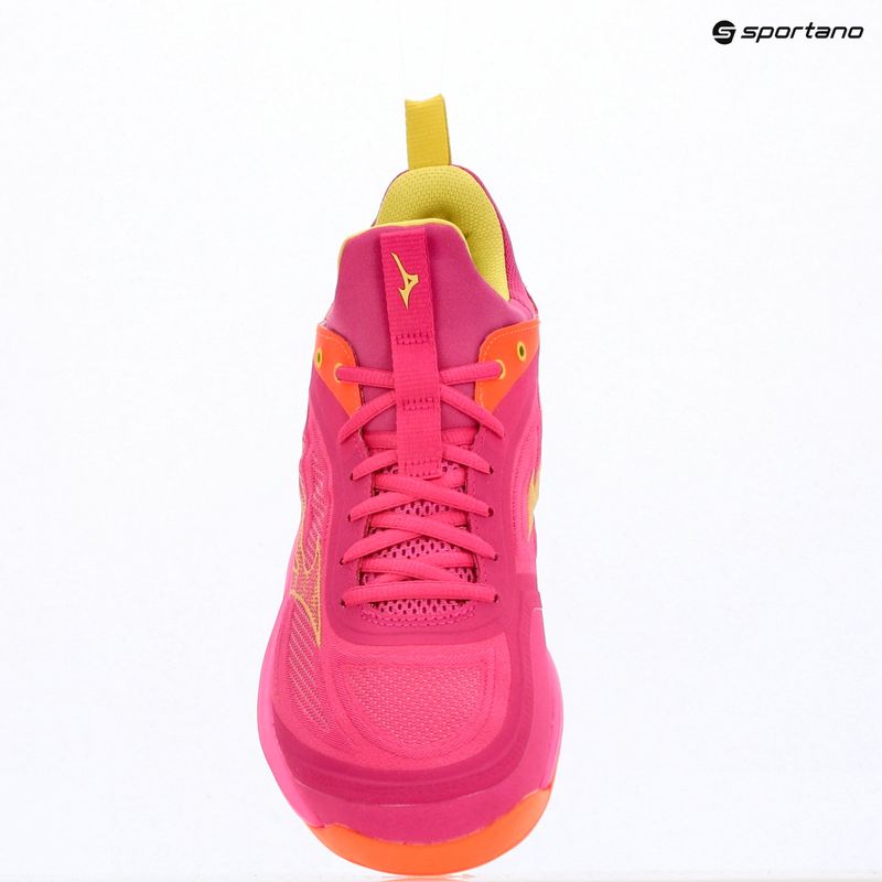 Röplabda cipő Mizuno Wave Luminous 3 mugen pink tetra/fortune yellow/ligh 15