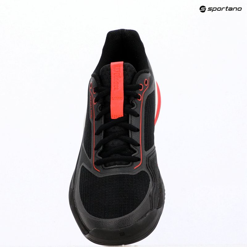Férfi padelcipő Wilson Rush Pro 5 black/infrared/white 11