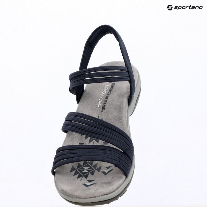 Női szandálok SKECHERS Reggae Slim Coffee Run blue 11