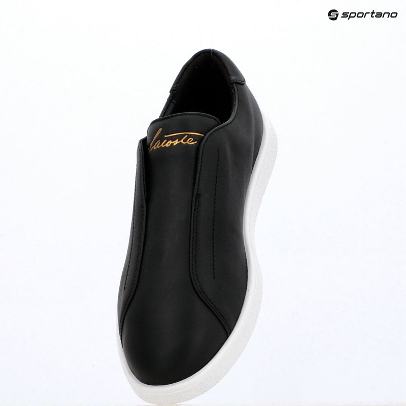 Férfi cipők Lacoste Linecourt Slip-On black/white 9
