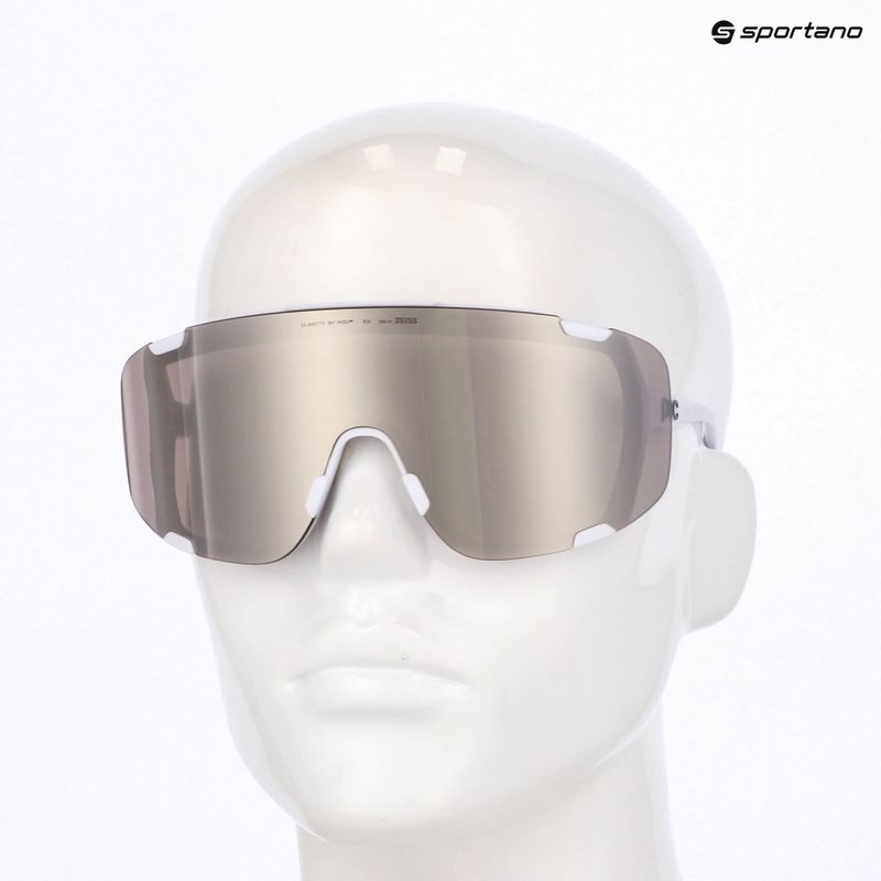 Napszemüveg POC Devour hydrogen white/clarity road/sunny silver 6