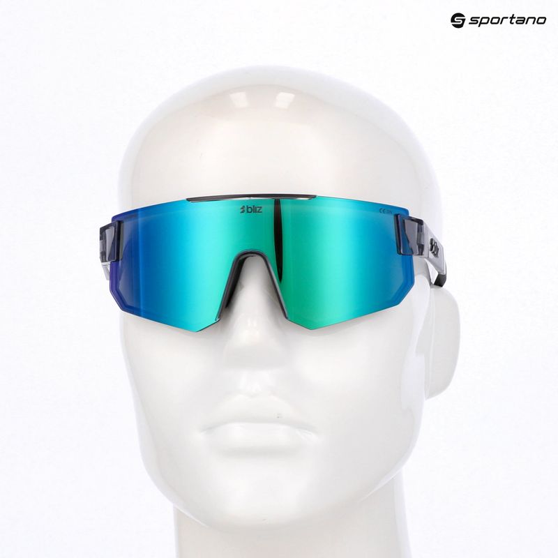 Napszemüveg Bliz P005S crystal black/green green multi 7