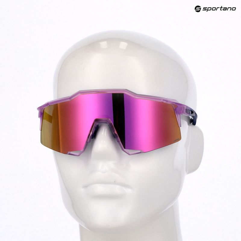Napszemüveg 100% Speedcraft toyoko/hiper vital pink mirror 7