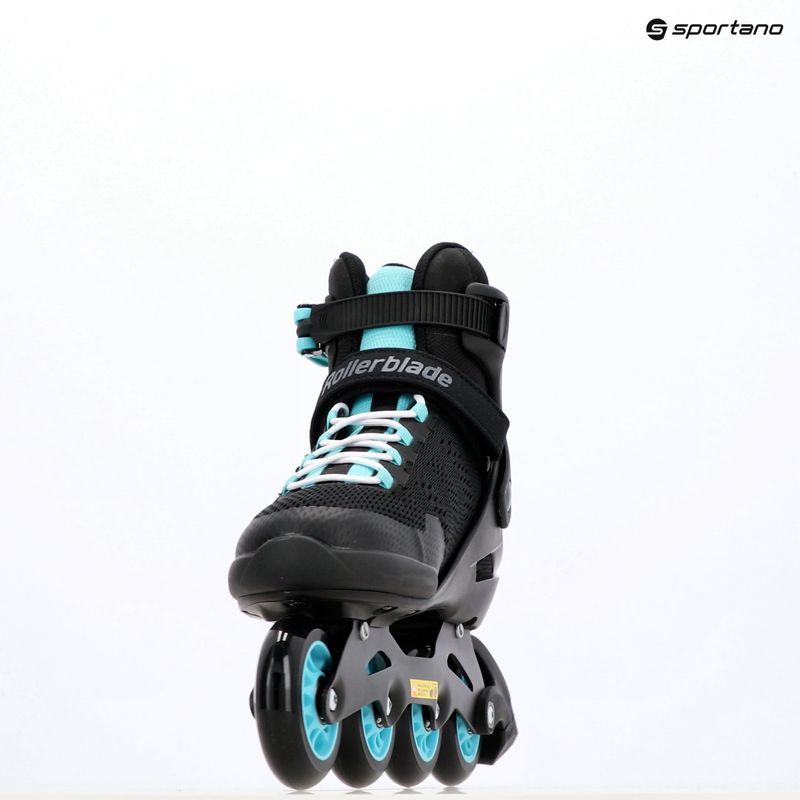 Női görkorcsolya Rollerblade Sirio 80 W fekete/teal kék 10