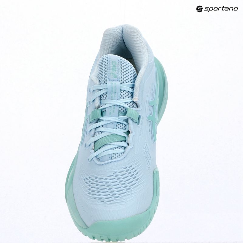 Női teniszcipő ASICS Gel-Resolution X light blue/oasis green 9