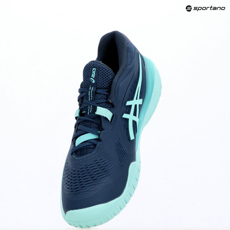 Férfi teniszcipő ASICS Gel-Resolution X night sky/illuminate mint 9