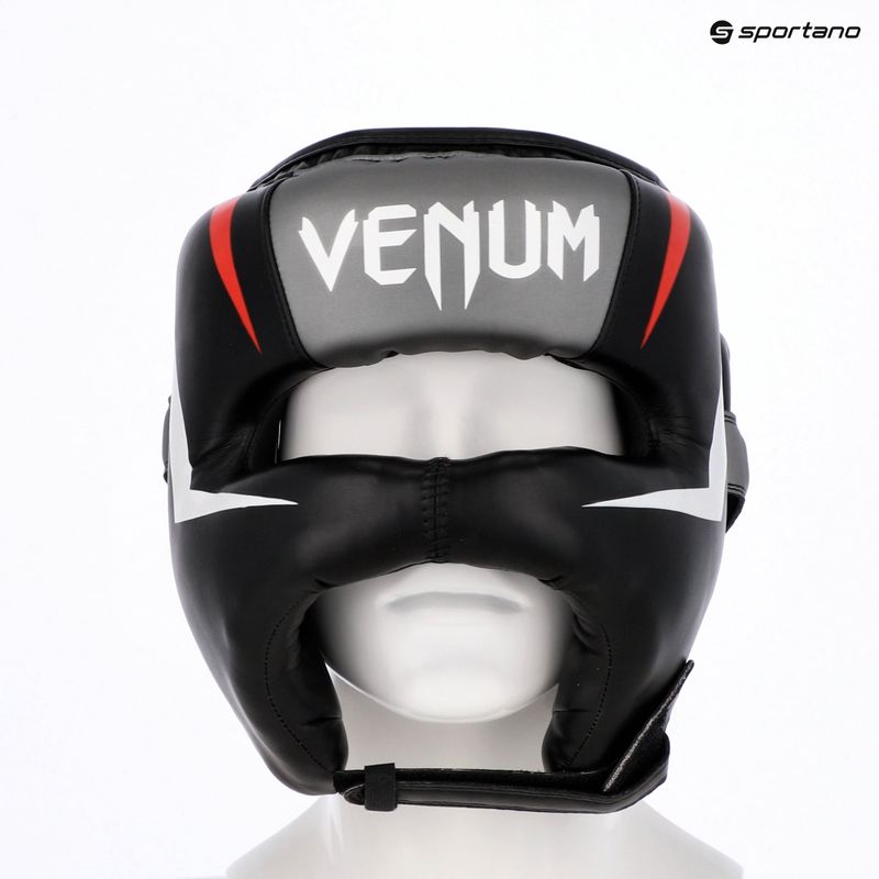 Fejvédő boxhoz Venum Elite Iron black/red 3