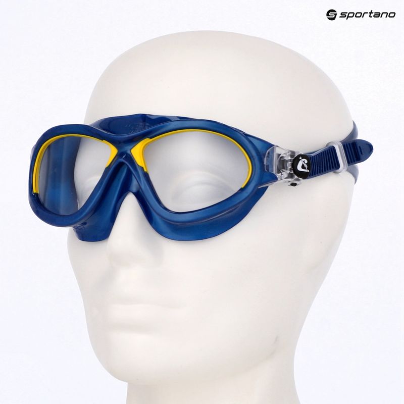 Gyermek úszómaszk Cressi Mini Cobra blue/yellow 6