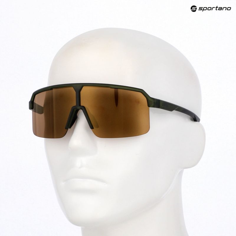 Napszemüveg UVEX Ramp olive matt/mirror gold 7