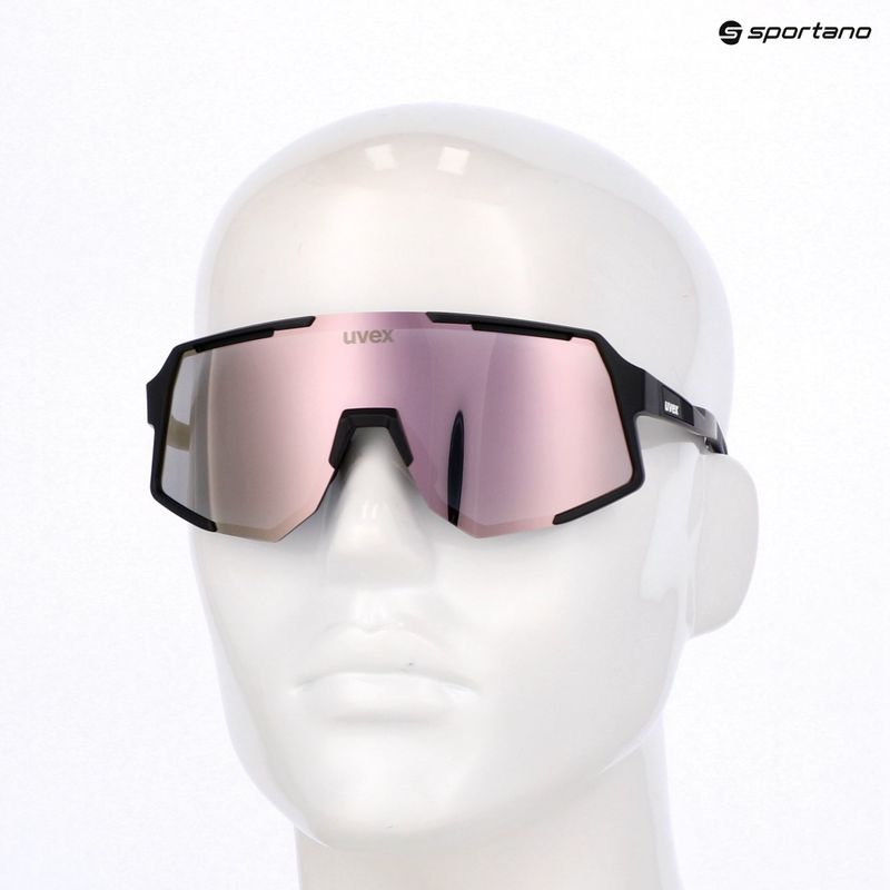 Napszemüveg UVEX Sequenze black matt/mirror silver 7