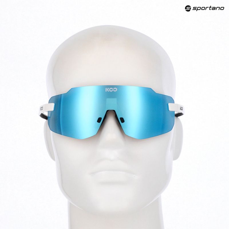 Napszemüveg Koo Supernova white/turquoise mirror 5
