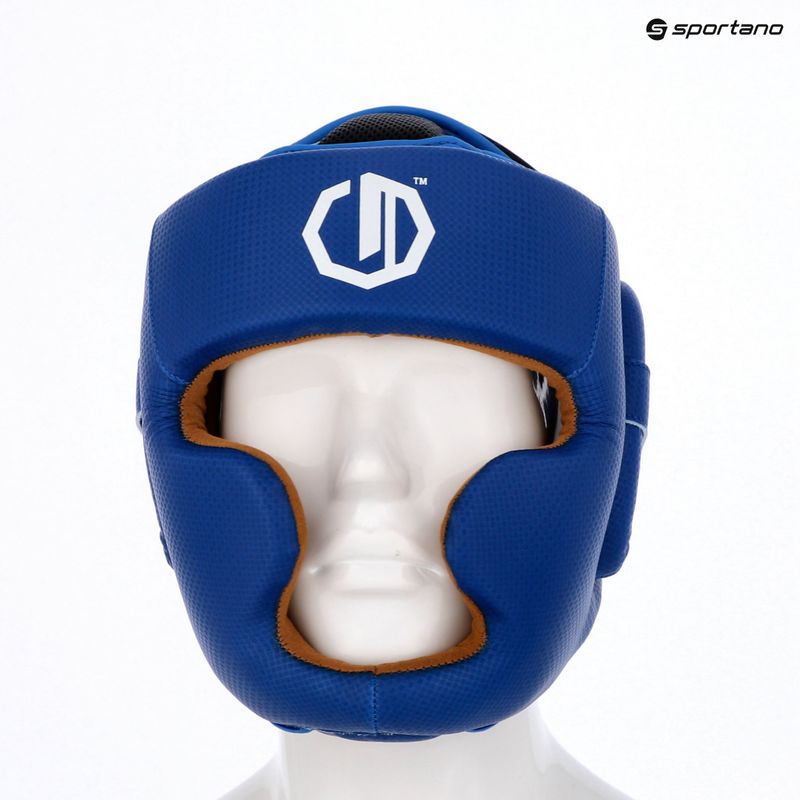 Boksz fejvédő Octagon Legion Kevlar blue 6