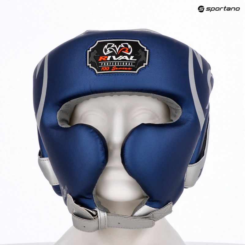 Rival RHG100 Professional fejvédő kék/ezüst bokszsisak 6