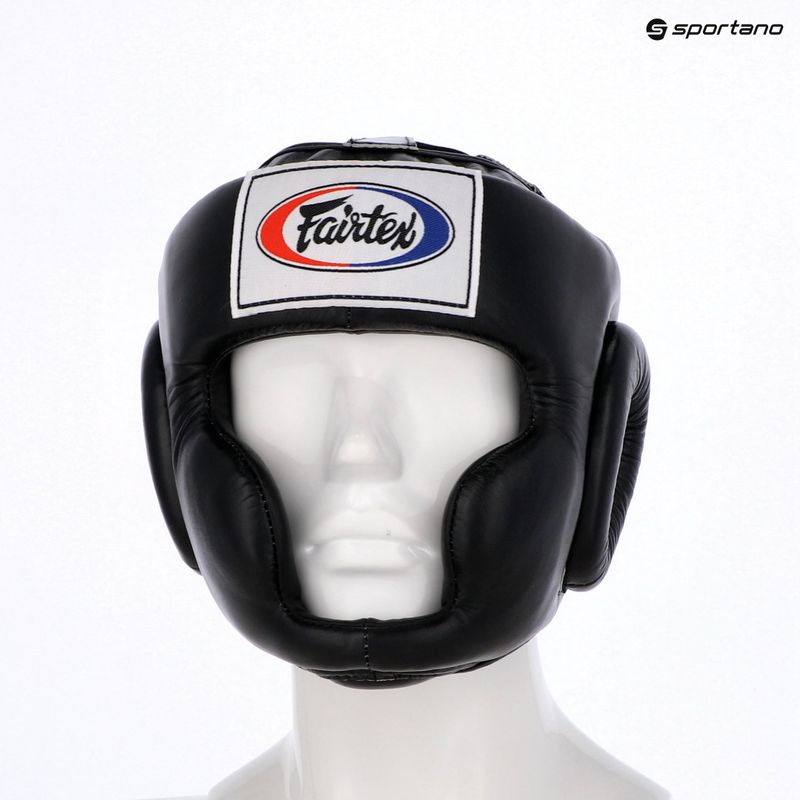 Fairtex Full Coverage Style fekete bokszsisak 6