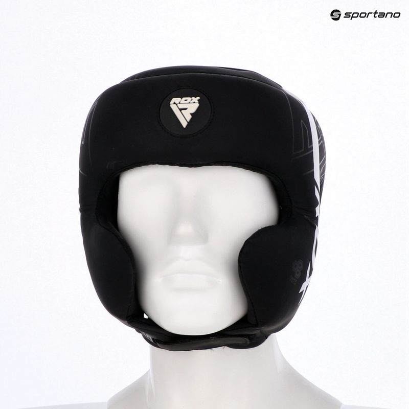 RDX F6 Kara Head Guard fehér bokszsisak 5