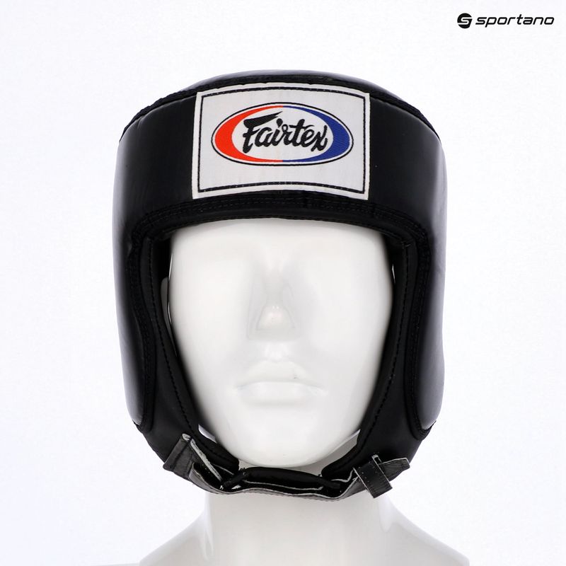 Sisak ochronny Fairtex Muay Thai & Kickboxing Competition black 6