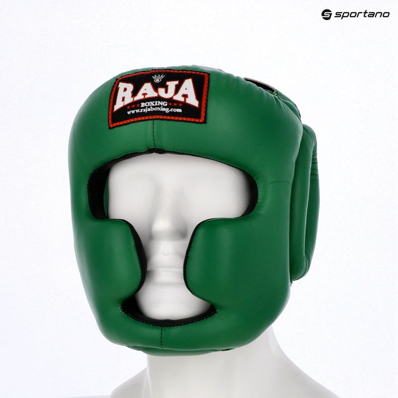 RAJA BOXING sisak Valódi bőr zöld 5