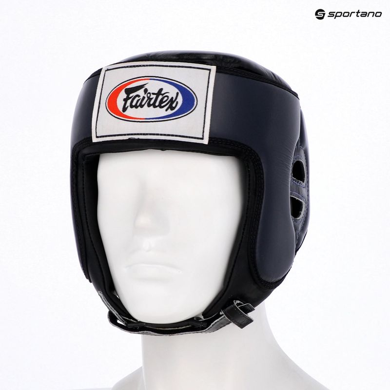 Sisak ochronny Fairtex Muay Thai & Kickboxing Competition blue 4