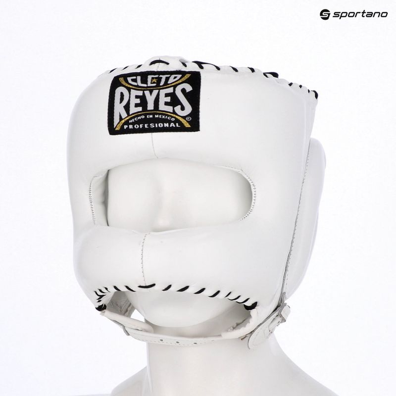 Box fejvédő Cleto Reyes With Pointed Face Nylon Bar white 3