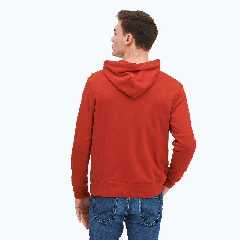 Férfi pulóver GAP XLS FT Arch FZ HD lasalle red 3
