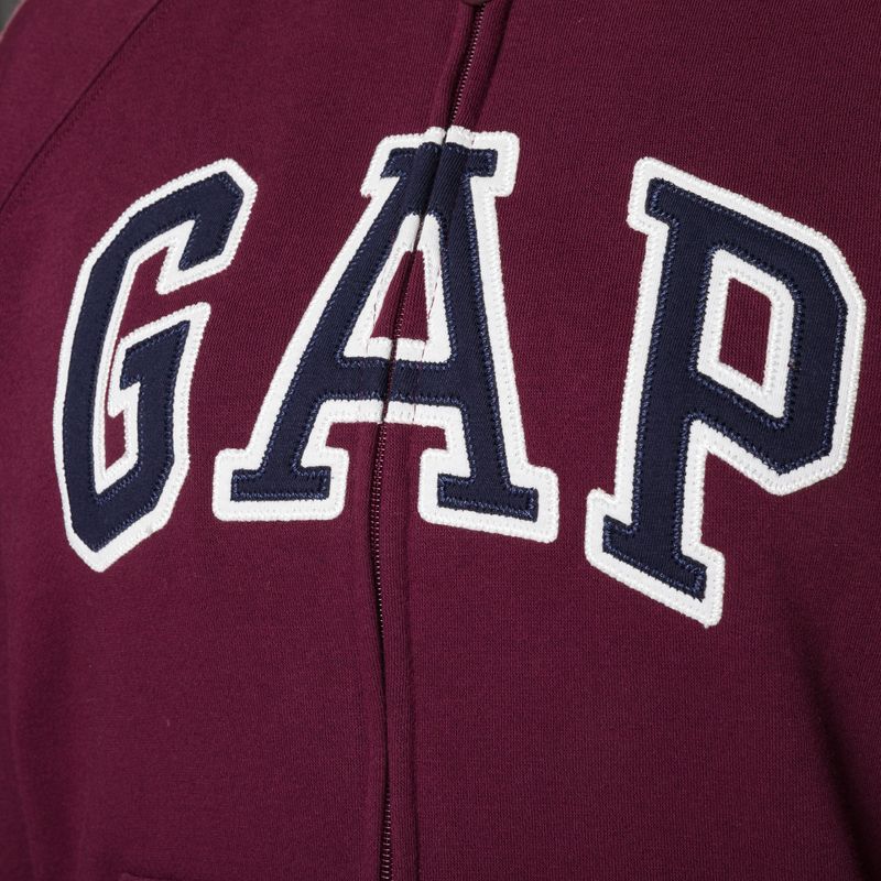 Női melegítőfelső GAP V-Gap Heritage FZ HD ruby wine 4