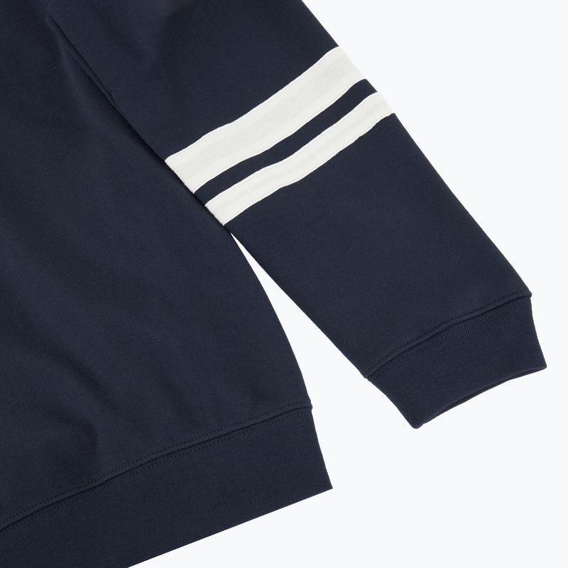 Férfi pulóver GAP Logo Piping Crewneck blue navy 4
