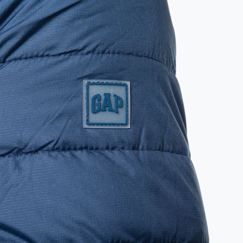Férfi GAP V-Frch Logo LTWT puffer kabát 5