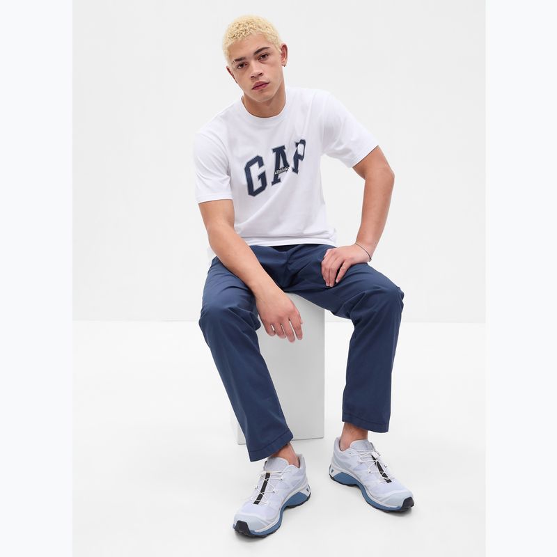 Férfi póló GAP SS Archive Logo T optic white