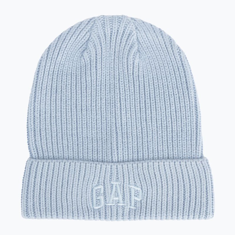 Női sapka GAP V-Logo Beanie ice blue 740 5