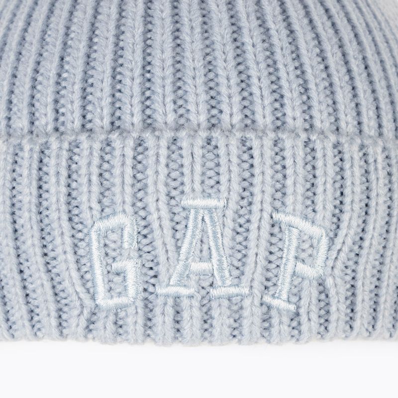 Női sapka GAP V-Logo Beanie ice blue 740 6