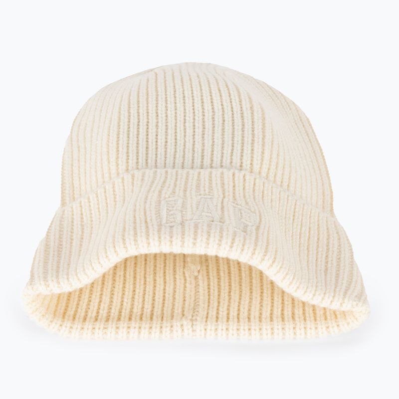 Női sapka GAP V-Logo Beanie ivory frost 5