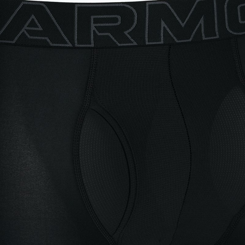 Under Armour Perf Tech 6in férfi boxeralsó 3 pár fekete 3